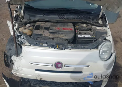 2013 Fiat 500 Pop from USA, damaged, VIN 3C3CFFAR8DT598315